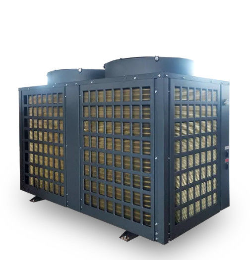เครื่องปั๊มความร้อนจากแหล่งอากาศขนาด 19KW ถึง 200KW ระดับพาณิชย์ เทคโนโลยีที่พัฒนาให้ประกันการจัดหาน้ําร้อนที่น่าเชื่อถือ