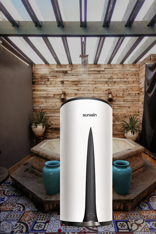 เครื่องทำน้ำอุ่นแบบปั๊มความร้อน Wi-Fi 60L/80L/100L R134a HI-COP ไม่มีการติดตั้งท่อ