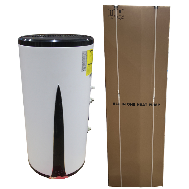 เครื่องทำน้ำอุ่นแบบปั๊มความร้อน Wi-Fi 60L/80L/100L R134a HI-COP ไม่มีการติดตั้งท่อ