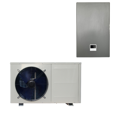 R410a 50Hz ระบบแยกไฟฟ้าเทคโนโลยี EVI ปั๊มความร้อนสำหรับน้ำร้อนในประเทศ