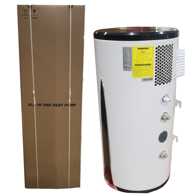 เครื่องทำน้ำอุ่นไฟฟ้าติดผนังแนวนอน 100L COP3.5