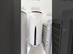 R134a ปั๊มความร้อนติดผนัง 80L ระบบทําความร้อนอากาศสู่น้ํา